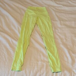 LULULEMON Lime Green Leggings